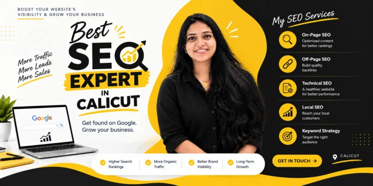 Best SEO expert in Calicut, Kerala - Krishnapriya
